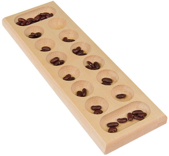 Holzspiel Owerri (Bohnenspiel)