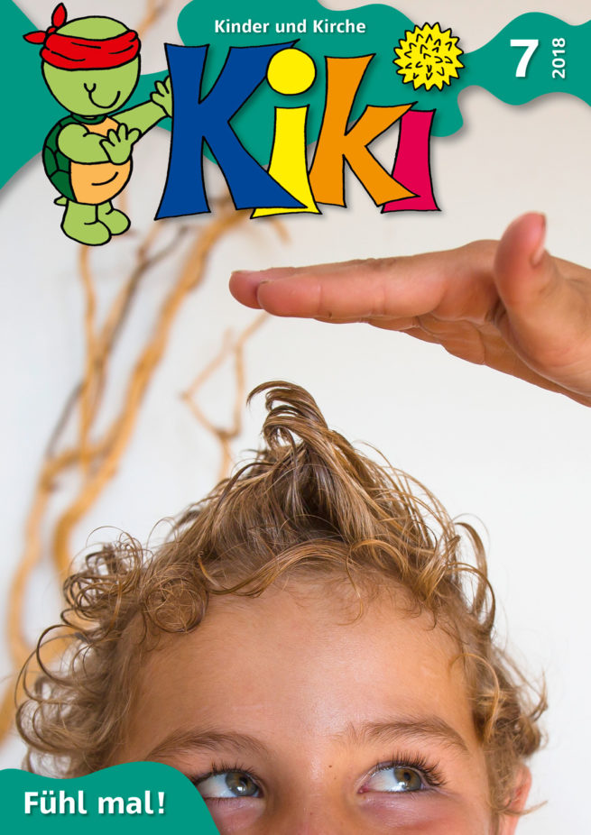 Kiki 7/2018: Fühl mal! Titelbild Kiki 7/18