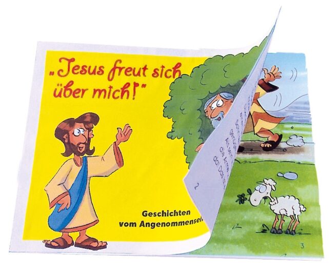Bastelbogen «Jesus freut sich über mich»