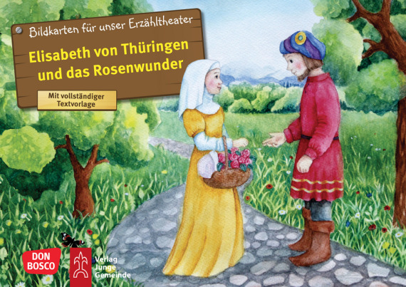 Bilderserie «Elisabeth von Thüringen und das Rosenwunder»