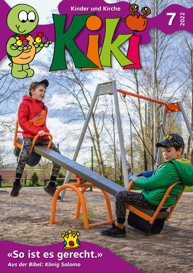 Kiki 7/2022: «So ist es gerecht.» Kiki 7/2022: «So ist es gerecht.»