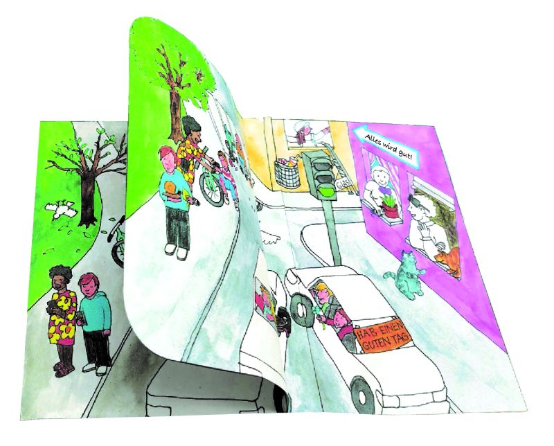 7364 Bastelbogen Alles wird gut 1