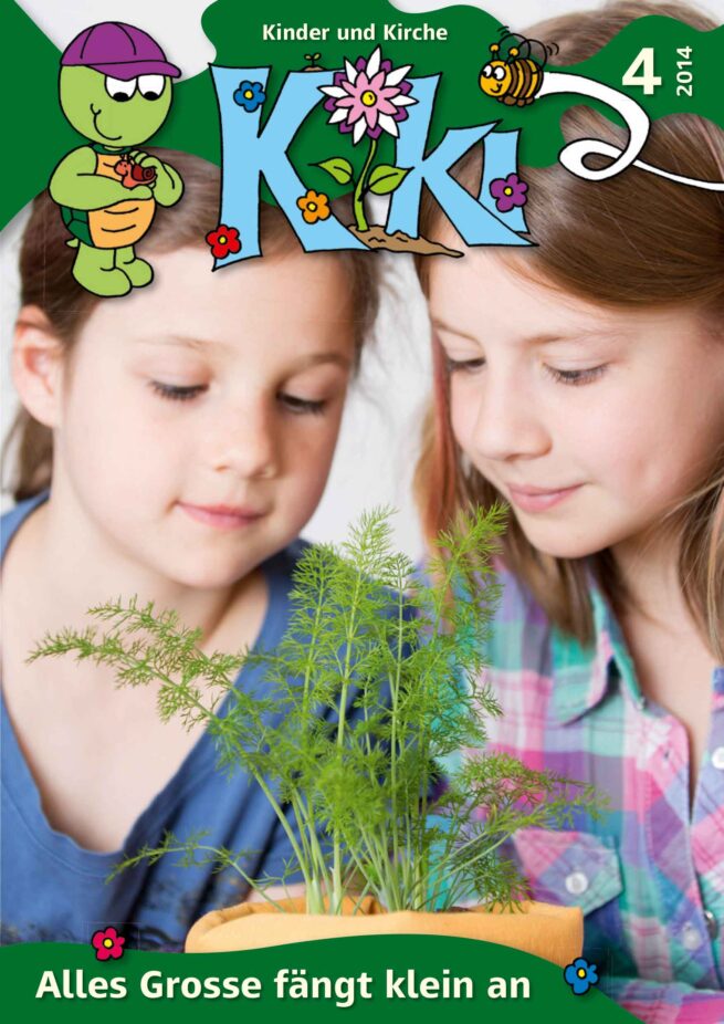 Kiki 4/2014: Alles Grosse fängt klein an Kiki 4/2014: Alles Grosse fängt klein an
